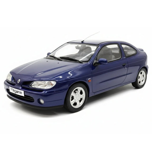 [OTTO] 1:18 Renault 1995 Megane 1 Blue Model Car Resin