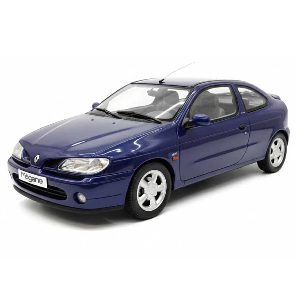 [OTTO] 1:18 Renault 1995 Megane 1 Blue Model Car Resin