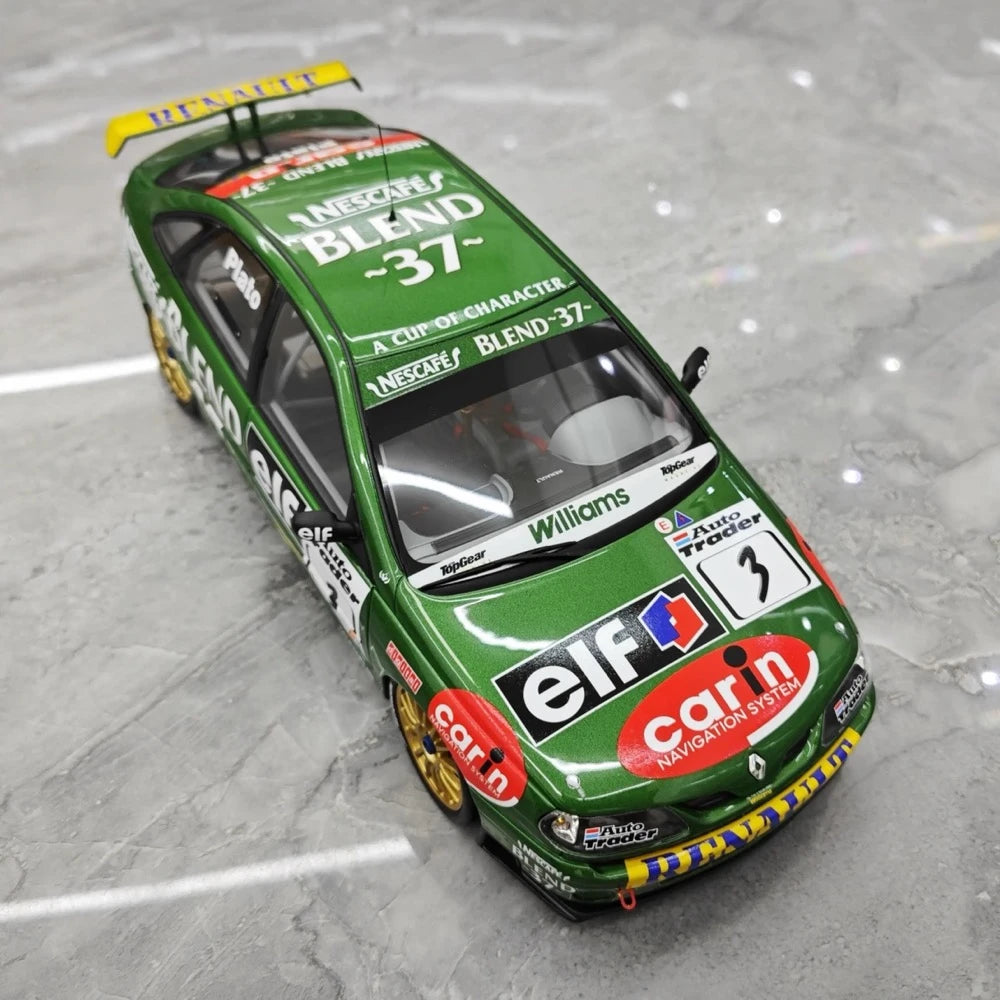 [OTTO] 1:18 Renault 1998 Laguna BTCC J.Plato #3 Model Car Resin / Closed Body