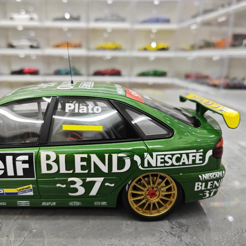 [OTTO] 1:18 Renault 1998 Laguna BTCC J.Plato #3 modellino di auto resina / Closed Body