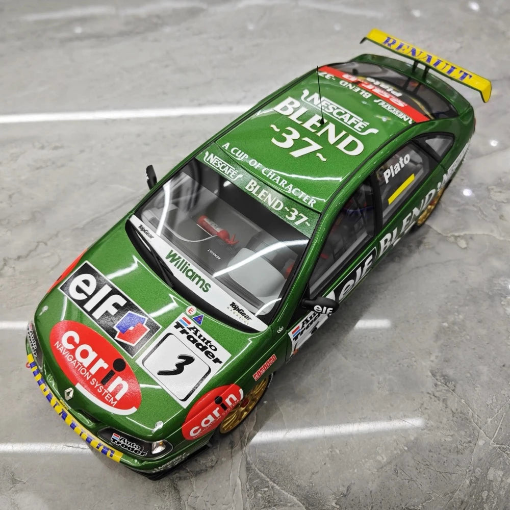 [OTTO] 1:18 Renault 1998 Laguna BTCC J.Plato #3 Model Car Resin / Closed Body