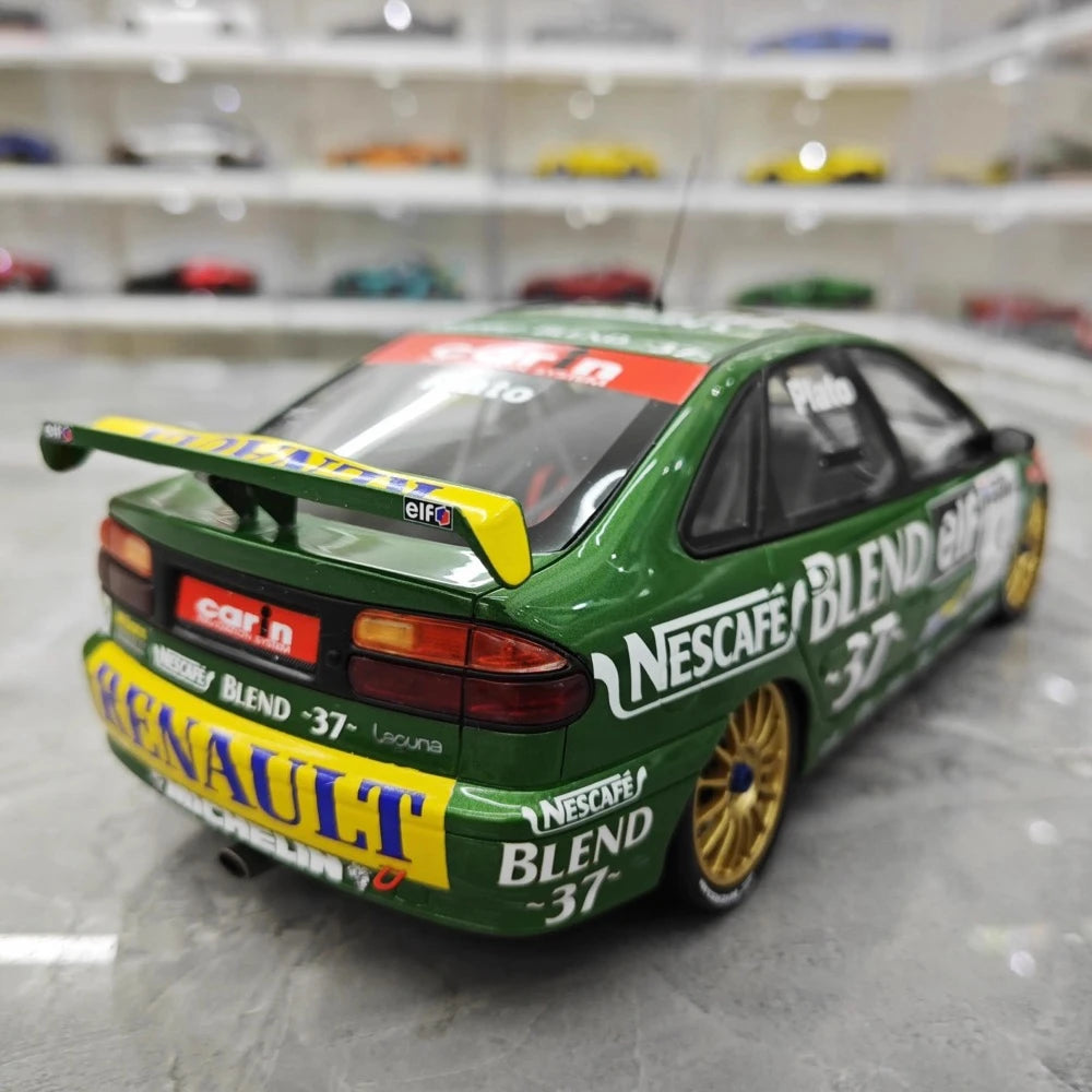 [OTTO] 1:18 Renault 1998 Laguna BTCC J.Plato #3 modellino di auto resina / Closed Body