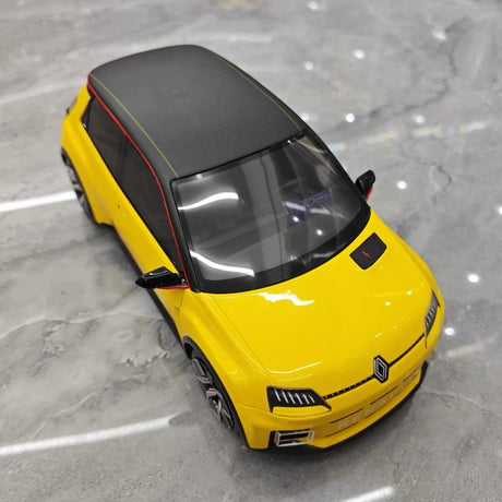 [OTTO] 1:18 Renault 2024 5 E-Tech Yellow Model Car Resin