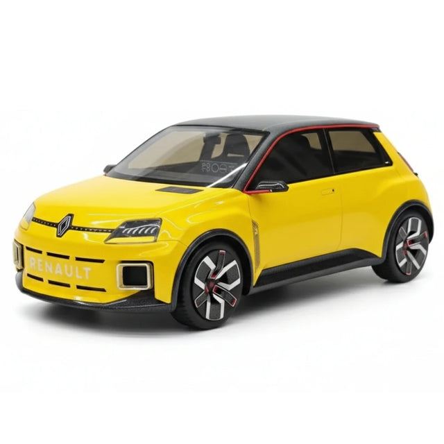 [OTTO] 1:18 Renault 2024 5 E-Tech Yellow Model Car Resin
