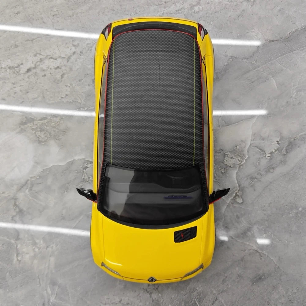 [OTTO] 1:18 Renault 2024 5 E-Tech Yellow Model Car Resin