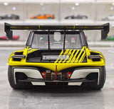 OTTO Renault 2025 5 Turbo 3E Amarelo 1:18 – Resina de Modelo de Resina de Coleção