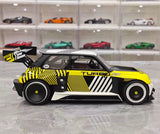 OTTO Renault 2025 5 Turbo 3E Amarelo 1:18 – Resina de Modelo de Resina de Coleção