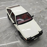 [OTTO] 1:18 Toyota 1983 AE86 Sprinter Trueno White Model Car Resin
