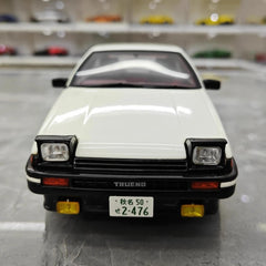 [OTTO] 1:18 Toyota 1983 AE86 Sprinter Trueno White Model Car Resin