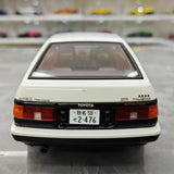 [OTTO] 1:18 Toyota 1983 AE86 Sprinter Trueno White Model Car Resin