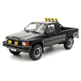 [OTTO] 1:18 Toyota 1983 Hilux SR5 Black Model Car Resin