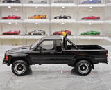 [OTTO] 1:18 Toyota 1983 Hilux SR5 Black Model Car Resin