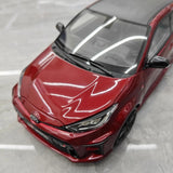 [OTTO] 1:18 Toyota 2020 GR Yaris rouge voiture miniature Resin