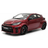 [OTTO] 1:18 Toyota 2020 GR Yaris rouge voiture miniature Resin