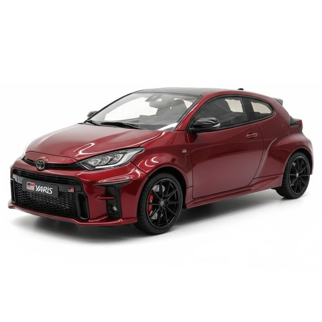 [OTTO] 1:18 Toyota 2020 GR Yaris rouge voiture miniature Resin