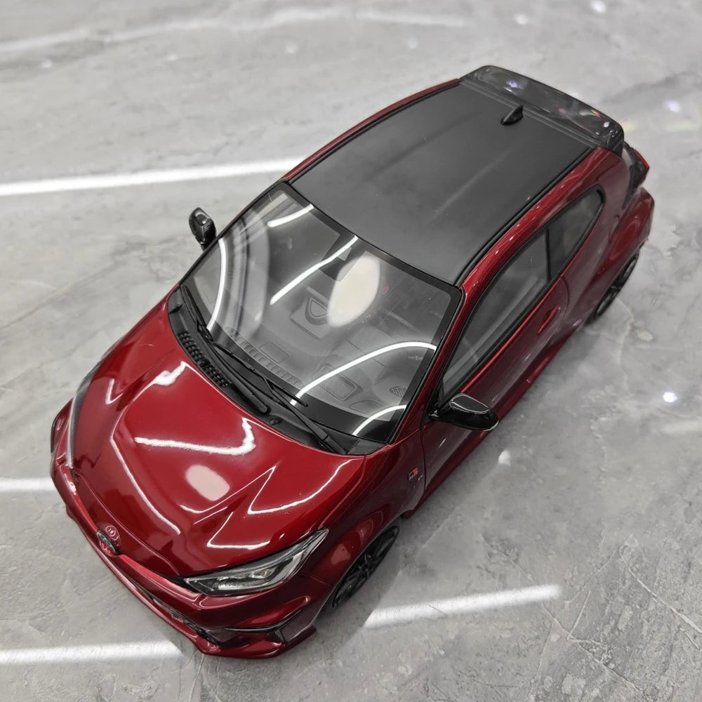 [OTTO] 1:18 Toyota 2020 GR Yaris Red Model Car Resin