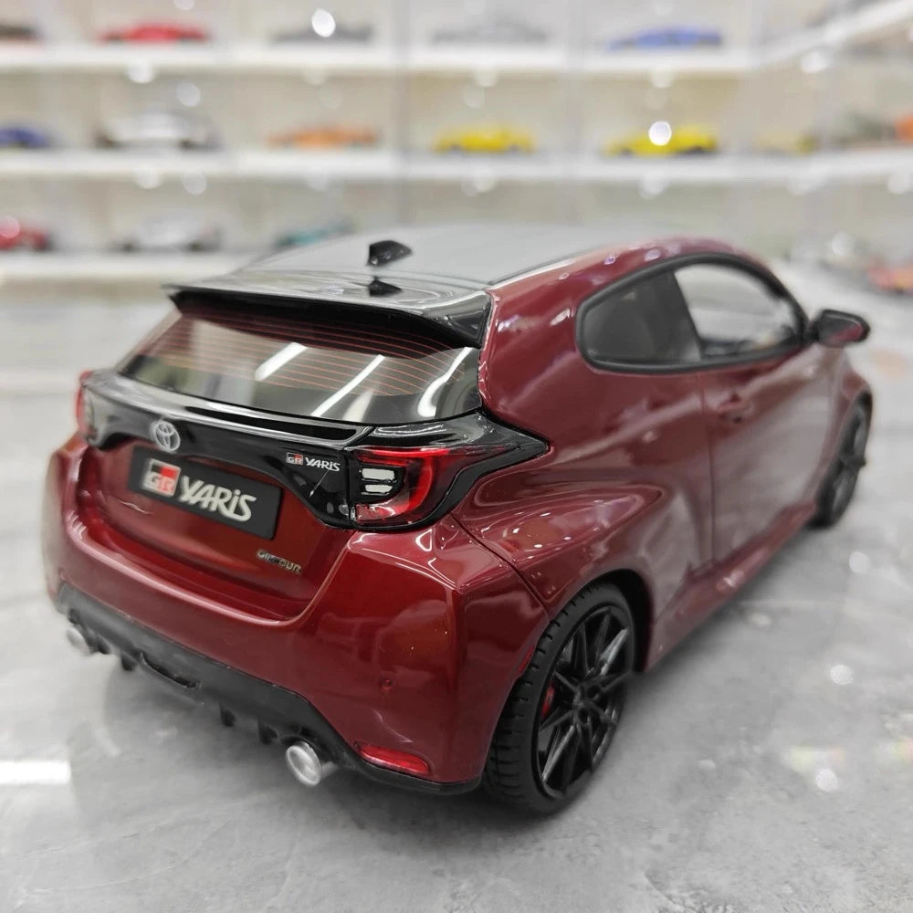 [OTTO] 1:18 Toyota 2020 GR Yaris Red Model Car Resin