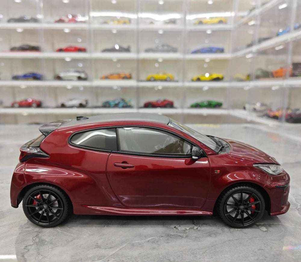 [OTTO] 1:18 Toyota 2020 GR Yaris Red Model Car Resin