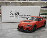 [OTTO] 1:18 Toyota 2020 Supra GT4 100 Edition Red Model Car Resin