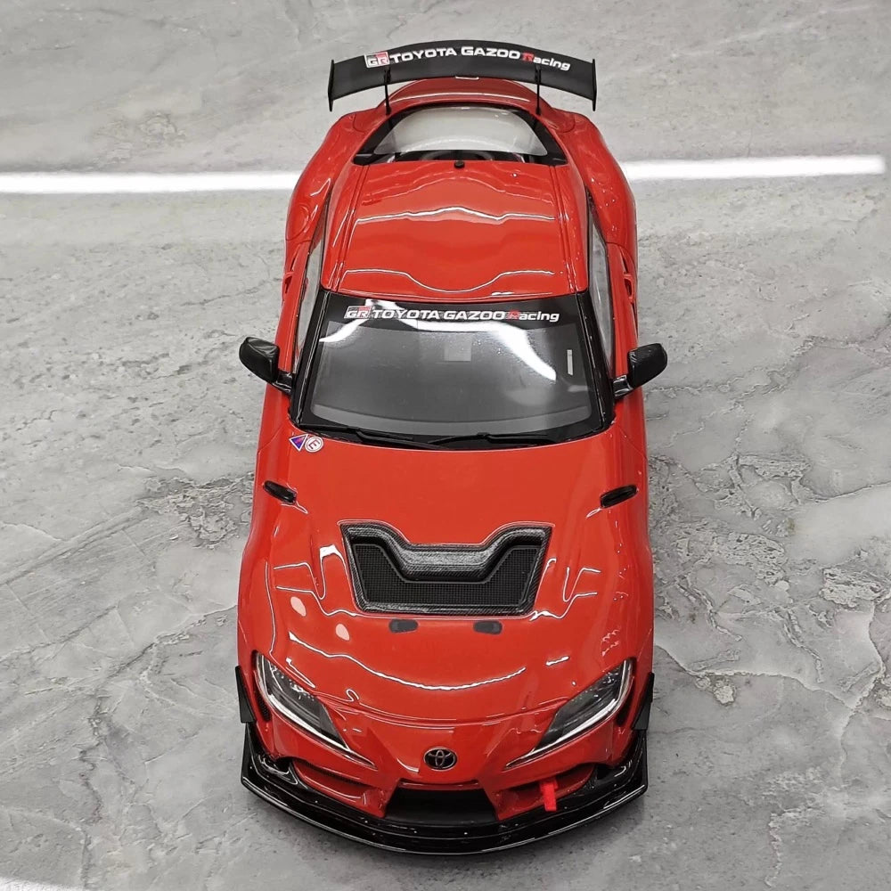 [OTTO] 1:18 Toyota 2020 Supra GT4 100 Edition Red Model Car Resin