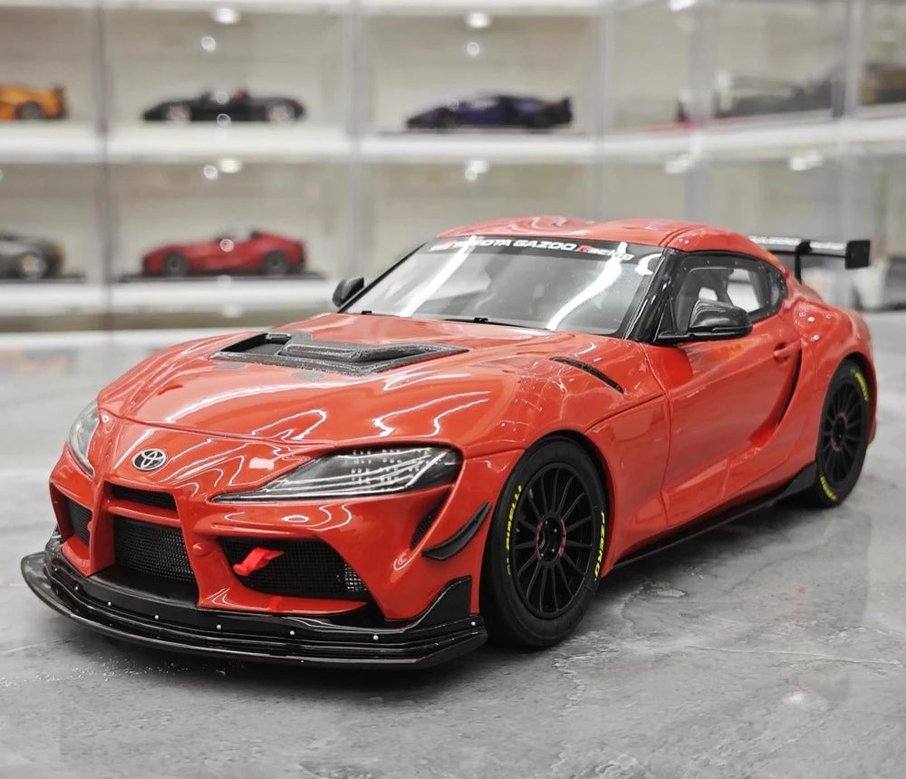 [OTTO] 1:18 Toyota 2020 Supra GT4 100 Edition Red Model Car Resin