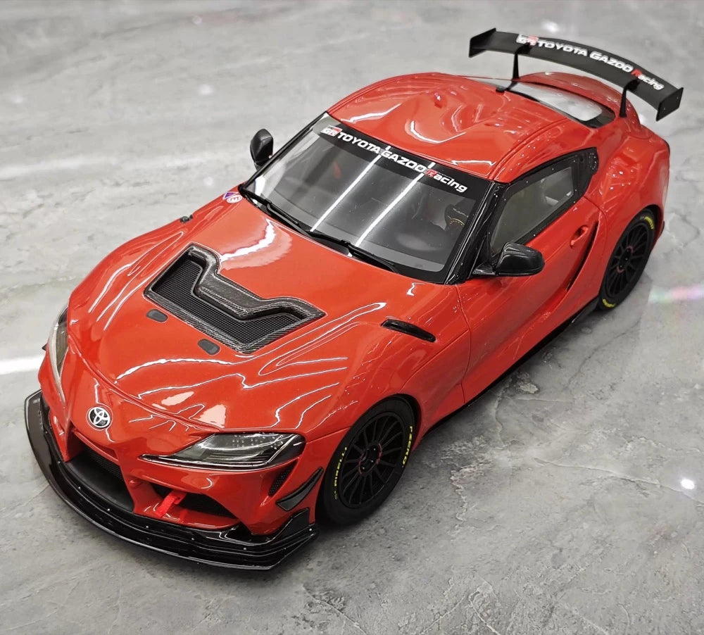 [OTTO] 1:18 Toyota 2020 Supra GT4 100 Edition Red Model Car Resin