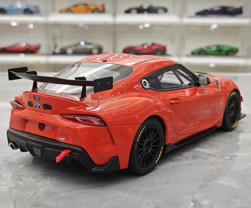 [OTTO] 1:18 Toyota 2020 Supra GT4 100 Edition Red Model Car Resin