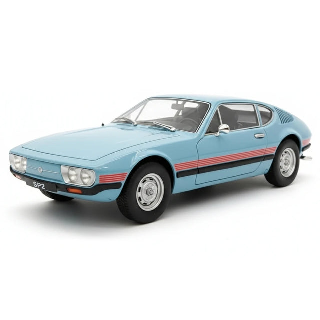 [OTTO] 1:18 Volkswagen 1973 SP2 blå modellbil harts