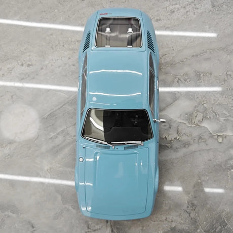 [OTTO] 1:18 Volkswagen 1973 SP2 Blue Model Car Resin