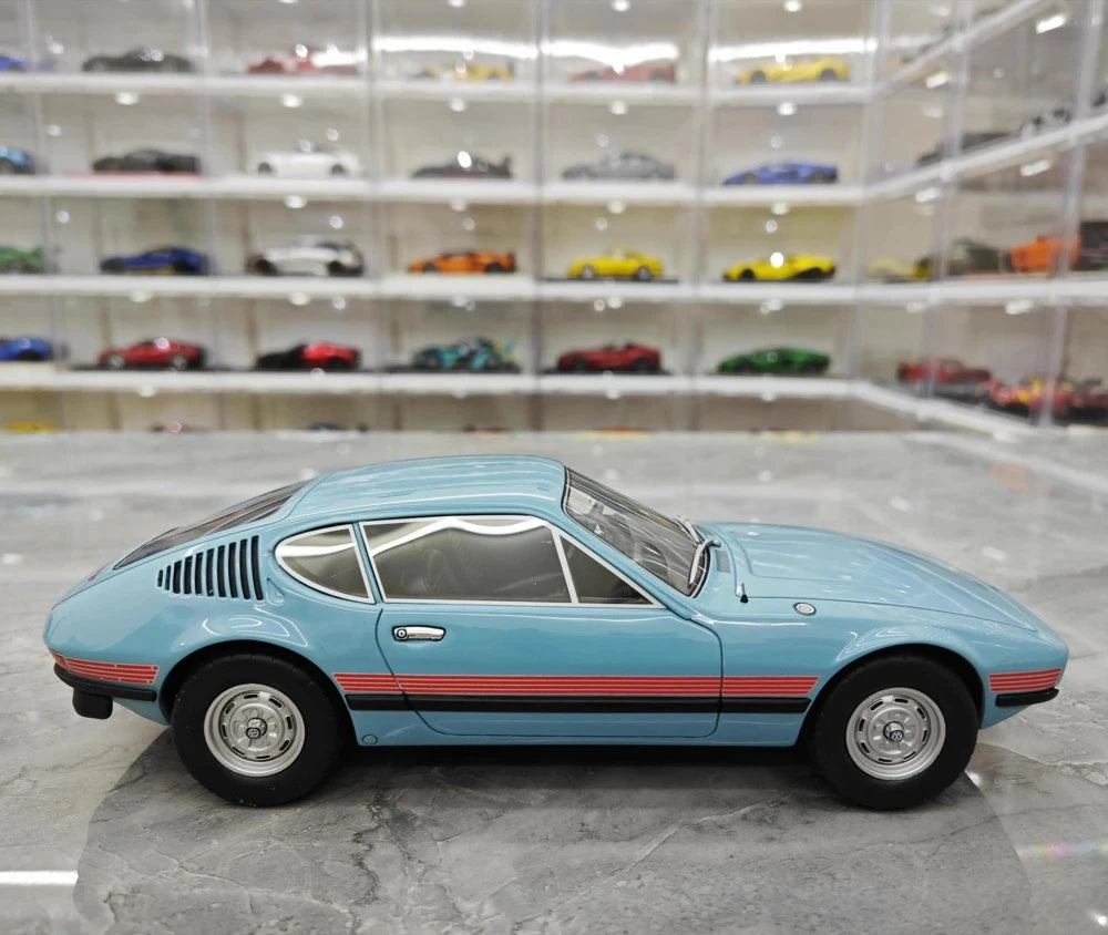 [OTTO] 1:18 Volkswagen 1973 SP2 blå modellbil harts