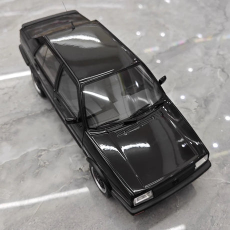 [OTTO] 1:18 Volkswagen 1987 Jetta MK2 Black Model Car Resin