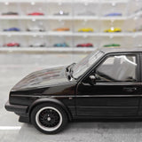 [OTTO] 1:18 Volkswagen 1987 Jetta MK2 Black Model Car Resin