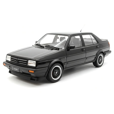 [OTTO] 1:18 Volkswagen 1987 Jetta MK2 Black Model Car Resin