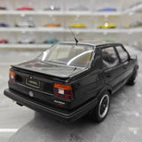 [OTTO] 1:18 Volkswagen 1987 Jetta MK2 Black Model Car Resin