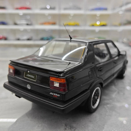 [OTTO] 1:18 Volkswagen 1987 Jetta MK2 Black Model Car Resin
