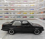 [OTTO] 1:18 Volkswagen 1987 Jetta MK2 Black Model Car Resin