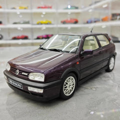 [OTTO] 1:18 Volkswagen 1995 Golf III VR6 Syncro Red Model Car Resin