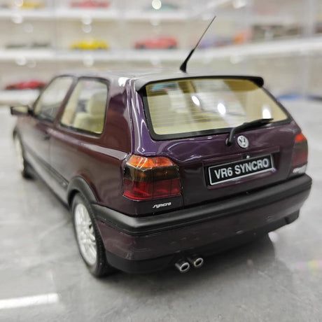 [OTTO] 1:18 Volkswagen 1995 Golf III VR6 Syncro Red Model Car Resin