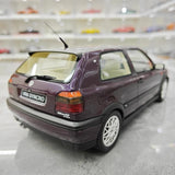 [OTTO] 1:18 Volkswagen 1995 Golf III VR6 Syncro Red Model Car Resin