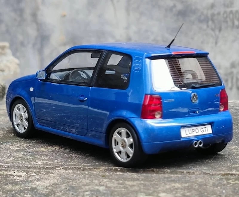 [OTTO] 1:18 Volkswagen 2000 Lupo GTI Blue Model Car Resin
