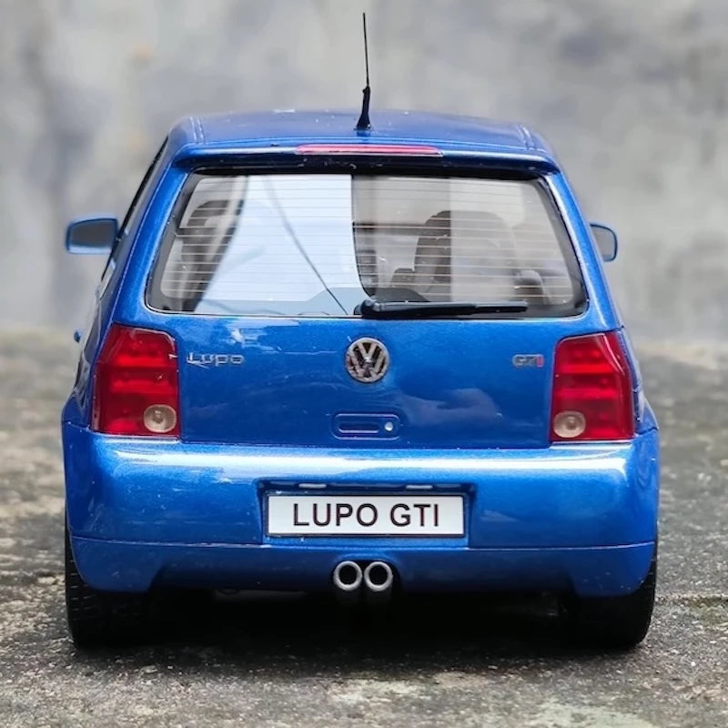 [OTTO] 1:18 Volkswagen 2000 Lupo GTI Blue Model Car Resin