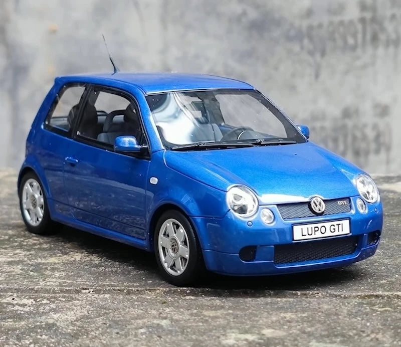[OTTO] 1:18 Volkswagen 2000 Lupo GTI Blue Model Car Resin