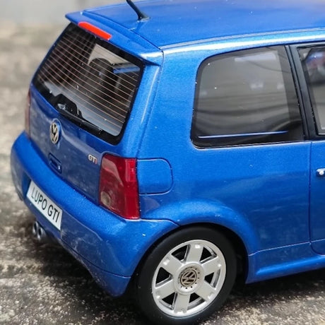 [OTTO] 1:18 Volkswagen 2000 Lupo GTI Blue Model Car Resin