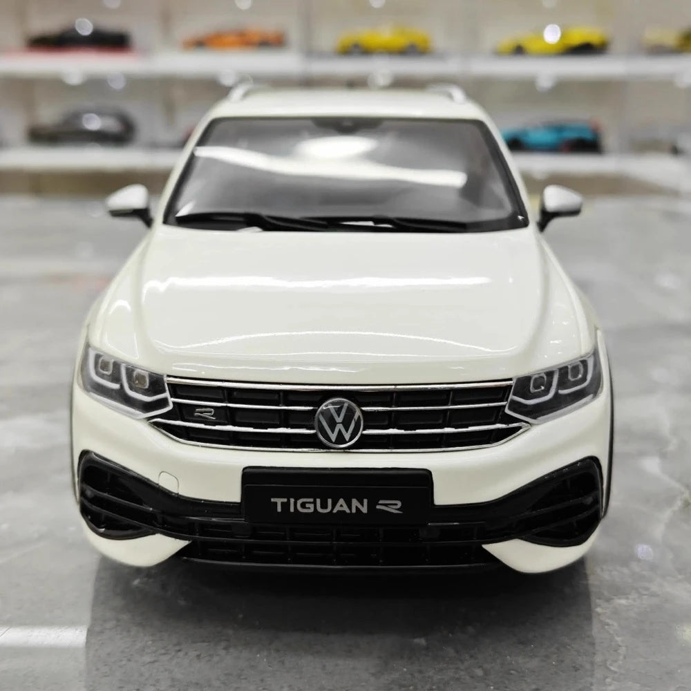 [OTTO] 1:18 Volkswagen 2021 Tiguan R White Model Car Resin