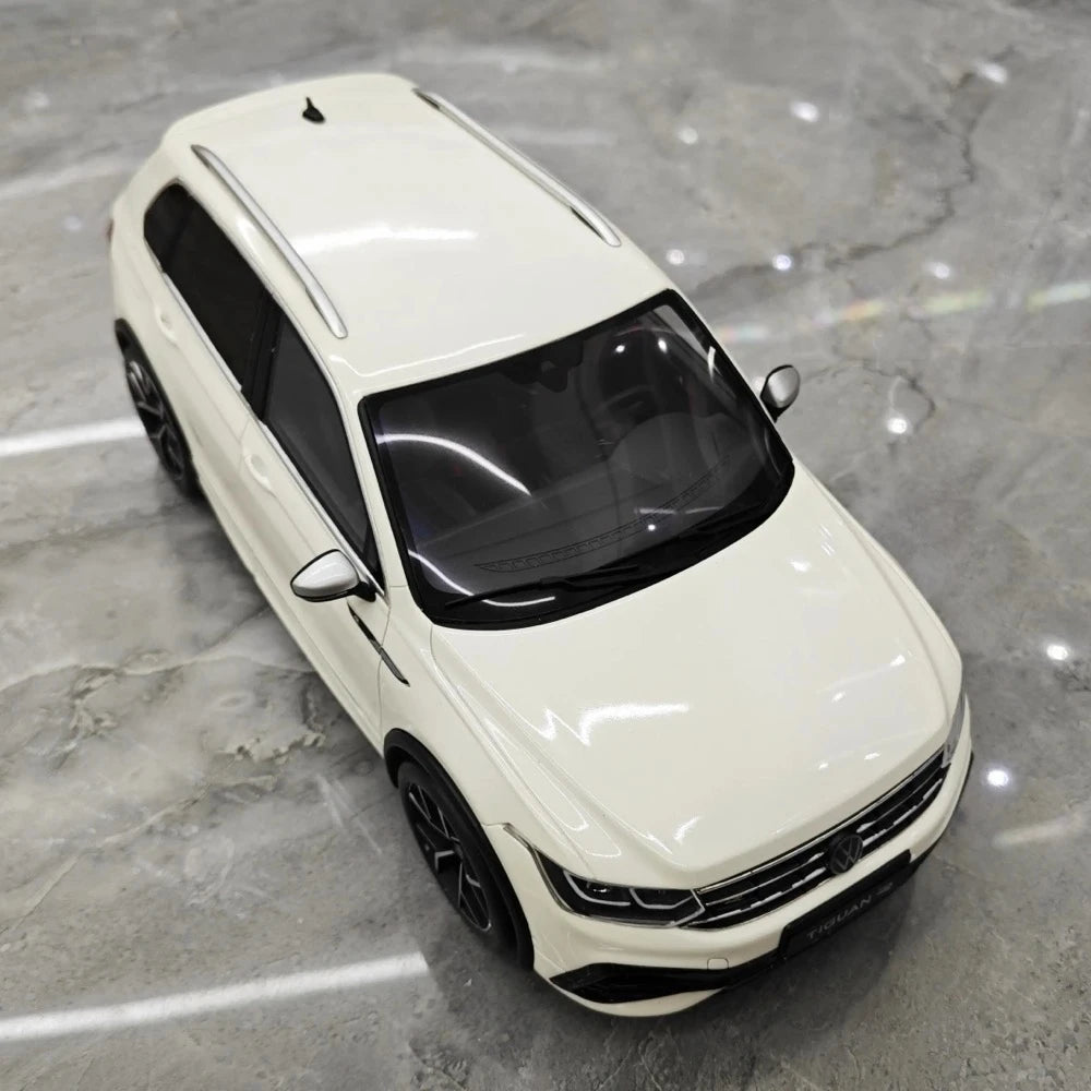 [OTTO] 1:18 Volkswagen 2021 Tiguan R White Model Car Resin