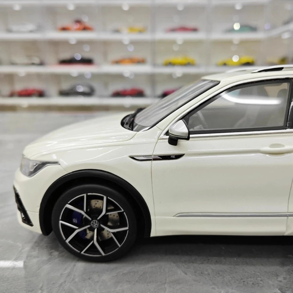 [OTTO] 1:18 Volkswagen 2021 Tiguan R White Model Car Resin
