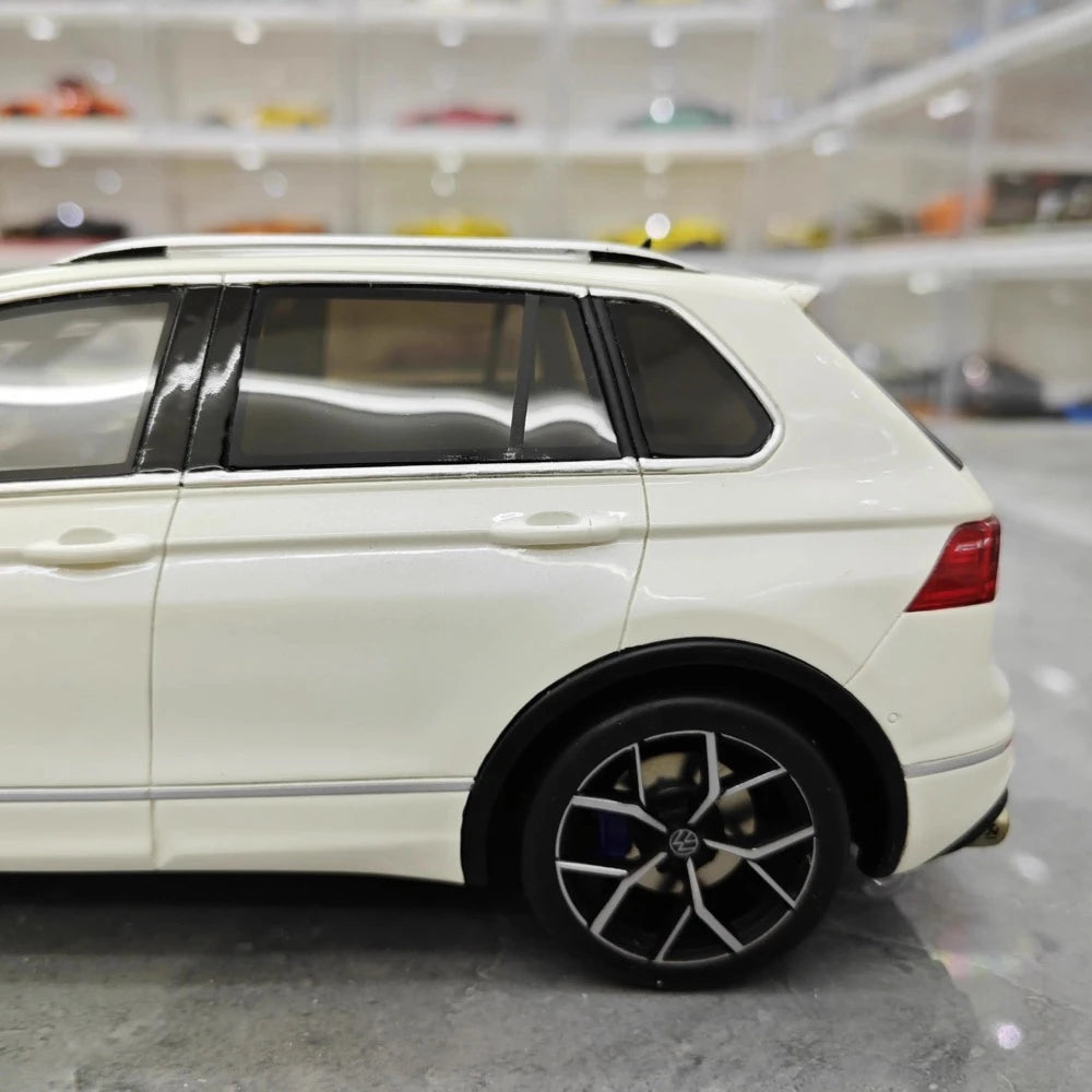 [OTTO] 1:18 Volkswagen 2021 Tiguan R White Model Car Resin