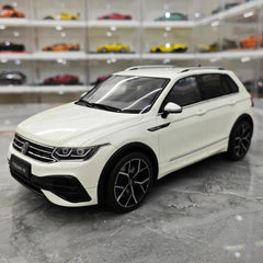 [OTTO] 1:18 Volkswagen 2021 Tiguan R White Model Car Resin