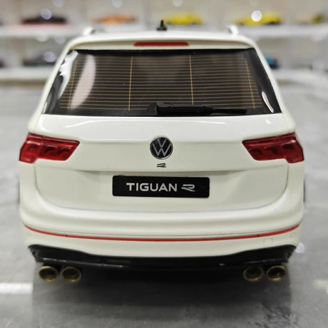 [OTTO] 1:18 Volkswagen 2021 Tiguan R White Model Car Resin
