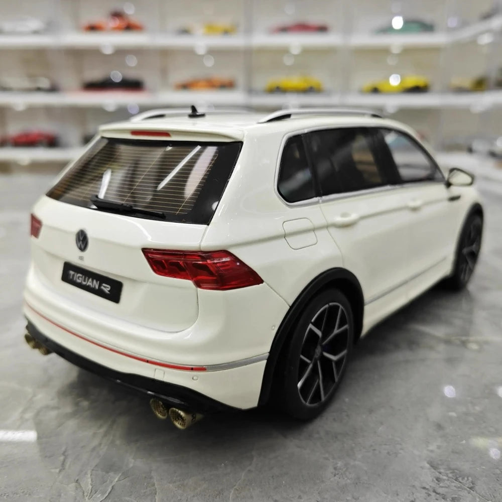 [OTTO] 1:18 Volkswagen 2021 Tiguan R White Model Car Resin